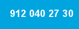 912 040 27 30 912 040 27 30